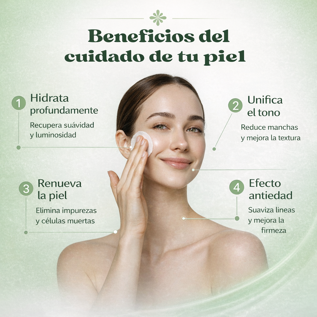 Pads Tonificantes Renovadores y Rejuvenecedores